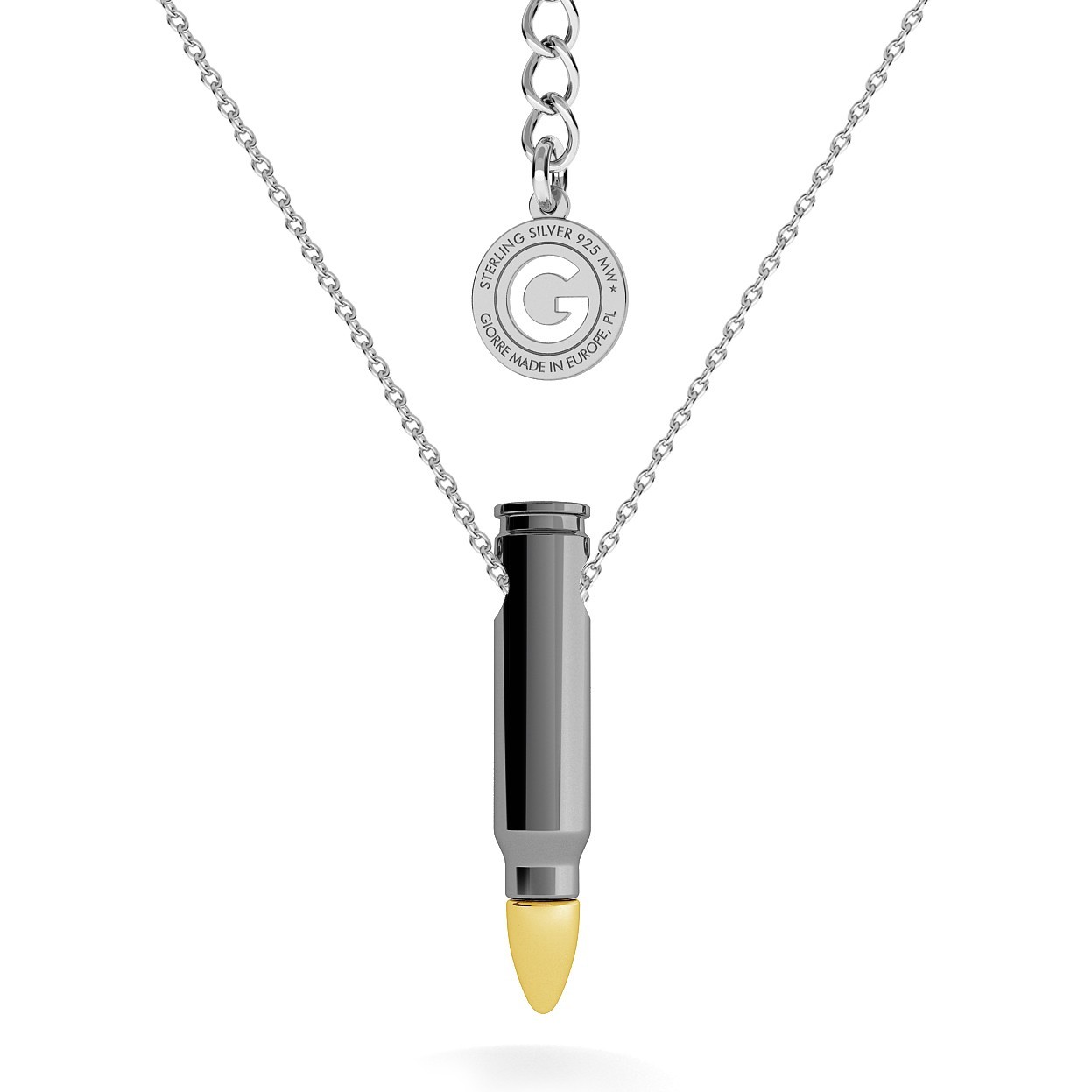 NECKLACE WITH BULLET - MODEL 2