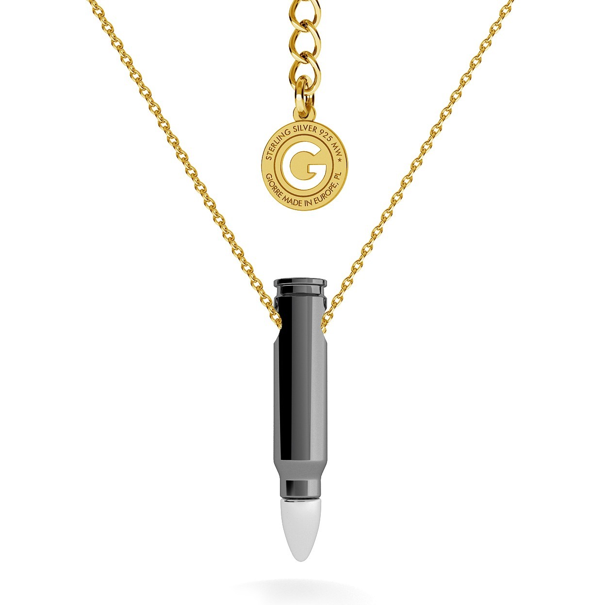 NECKLACE WITH BULLET - MODEL 3