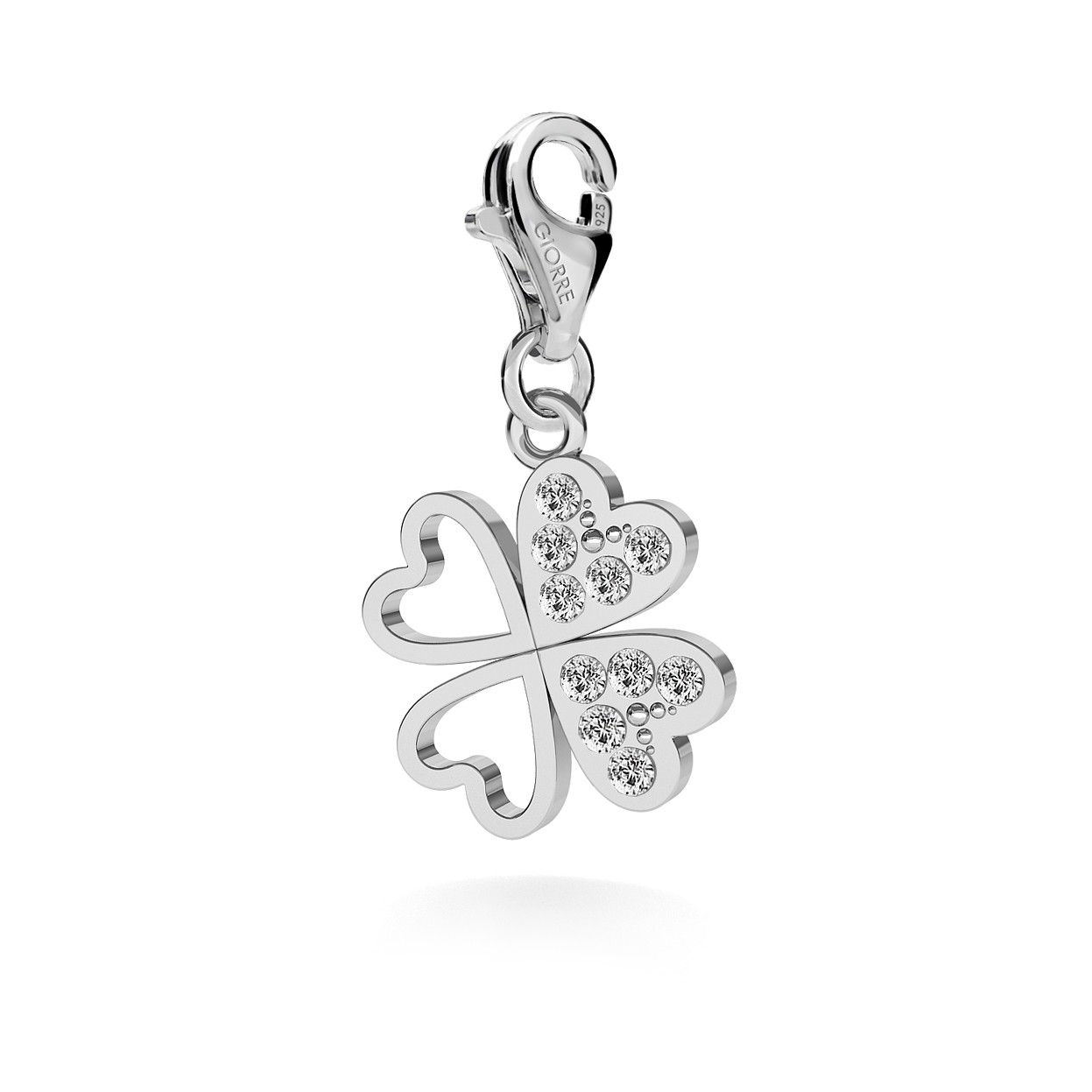 CLOVER WITH SWAROVSKI CRYSTALS, CHARMS 227