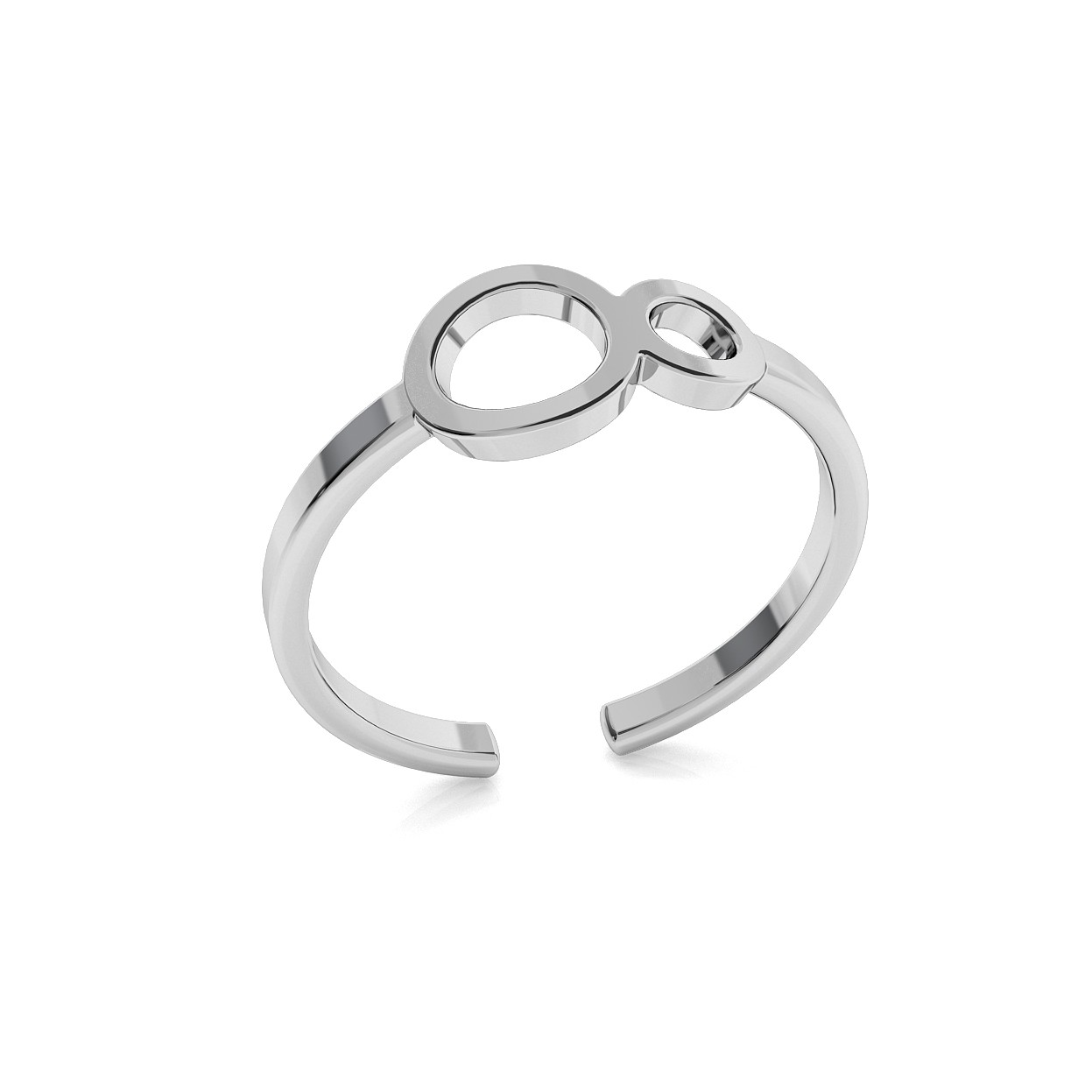 HEART RING, SILVER 925