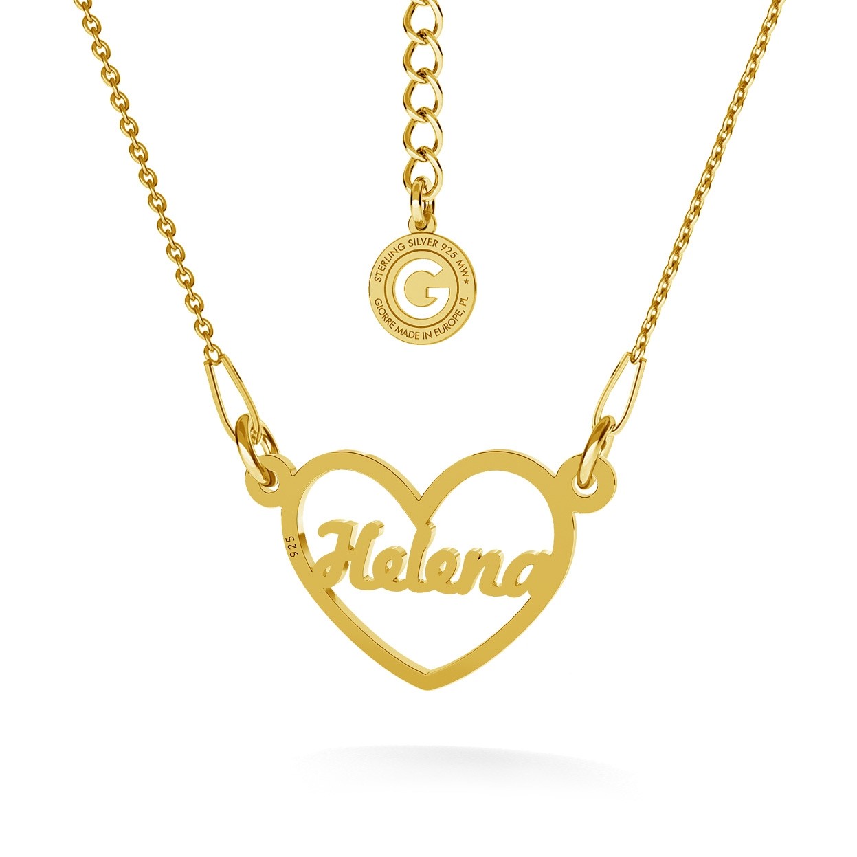 PERSONALIZED TRIPLE HEARTS NECKLACE