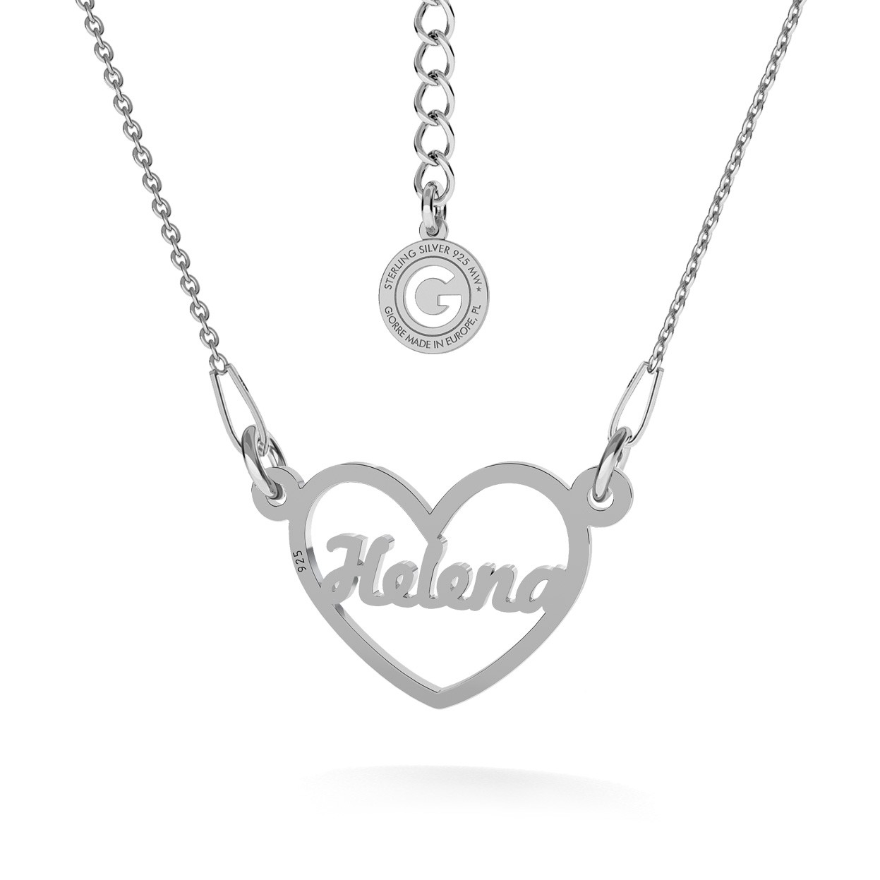 PERSONALIZED TRIPLE HEARTS NECKLACE