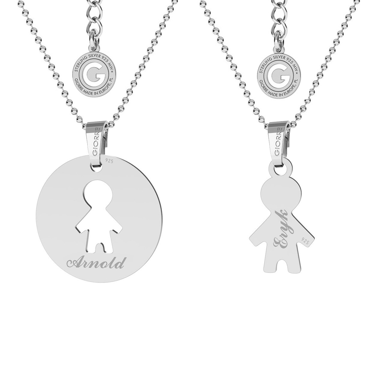 VITAMIN C CHEMICAL FORMULA CHARMS, STERLING SILVER 925