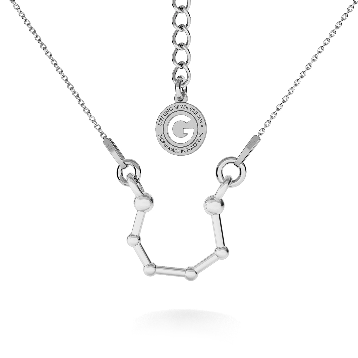 CONSTELLATION CASSIOPEIA NECKLACE SILVER 925