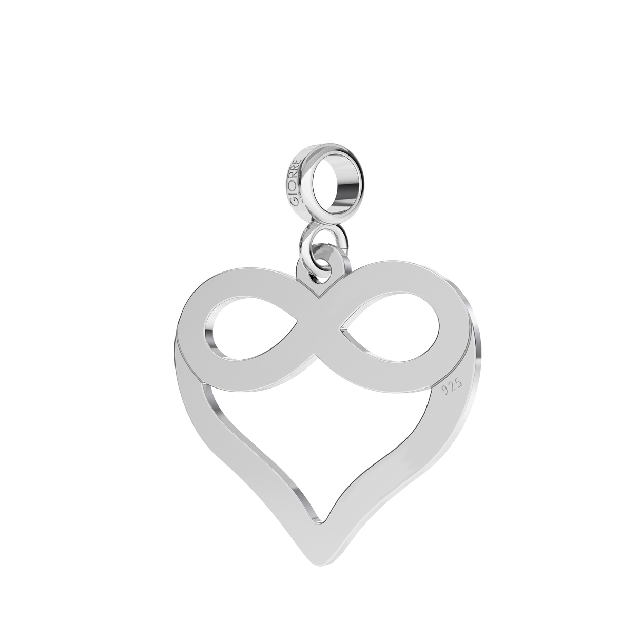 HEART WITH INFINITY SIGN CHARMS 267