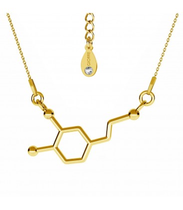 Dopamine necklace silver 925 - basic