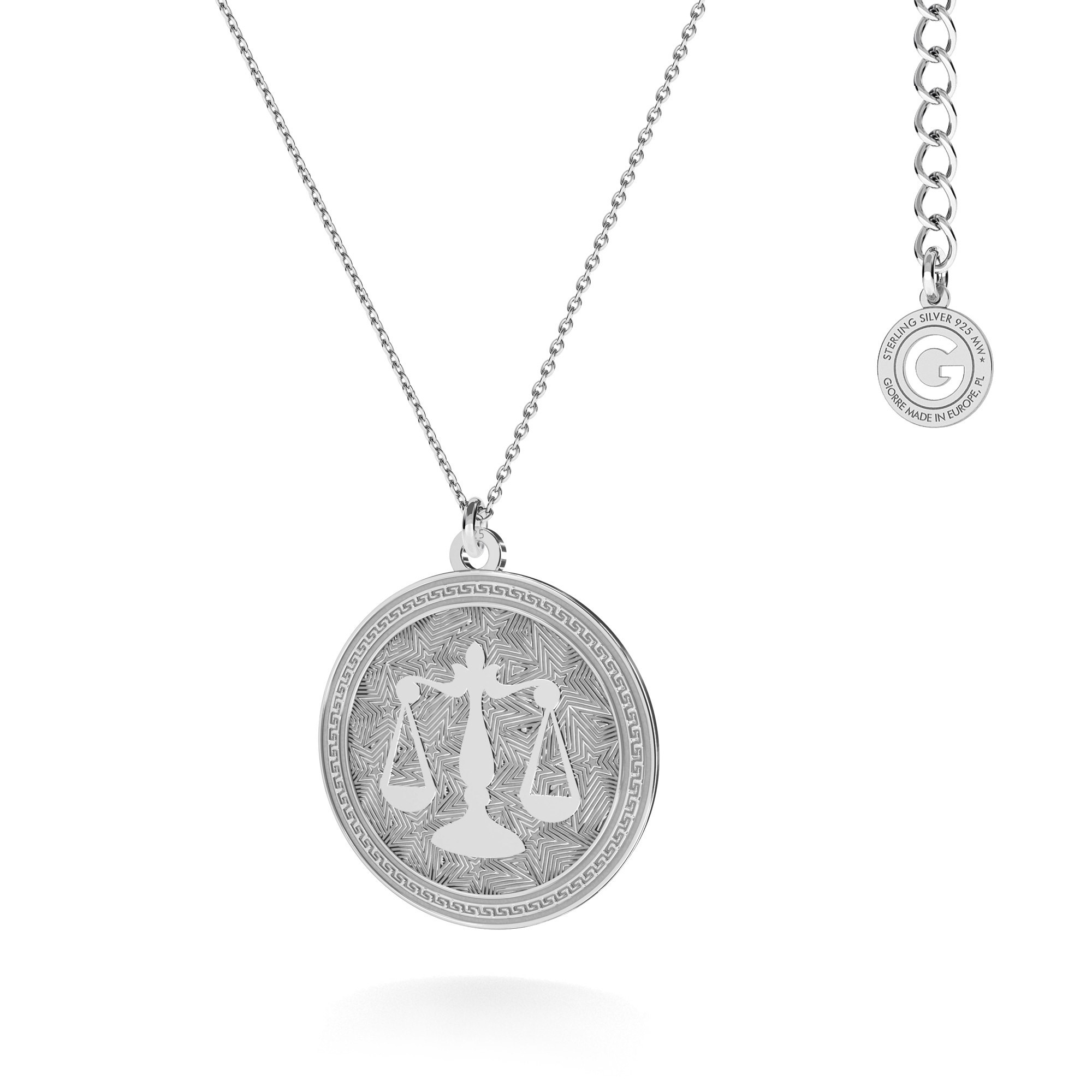 VIRGO zodiac sign necklace silver 925