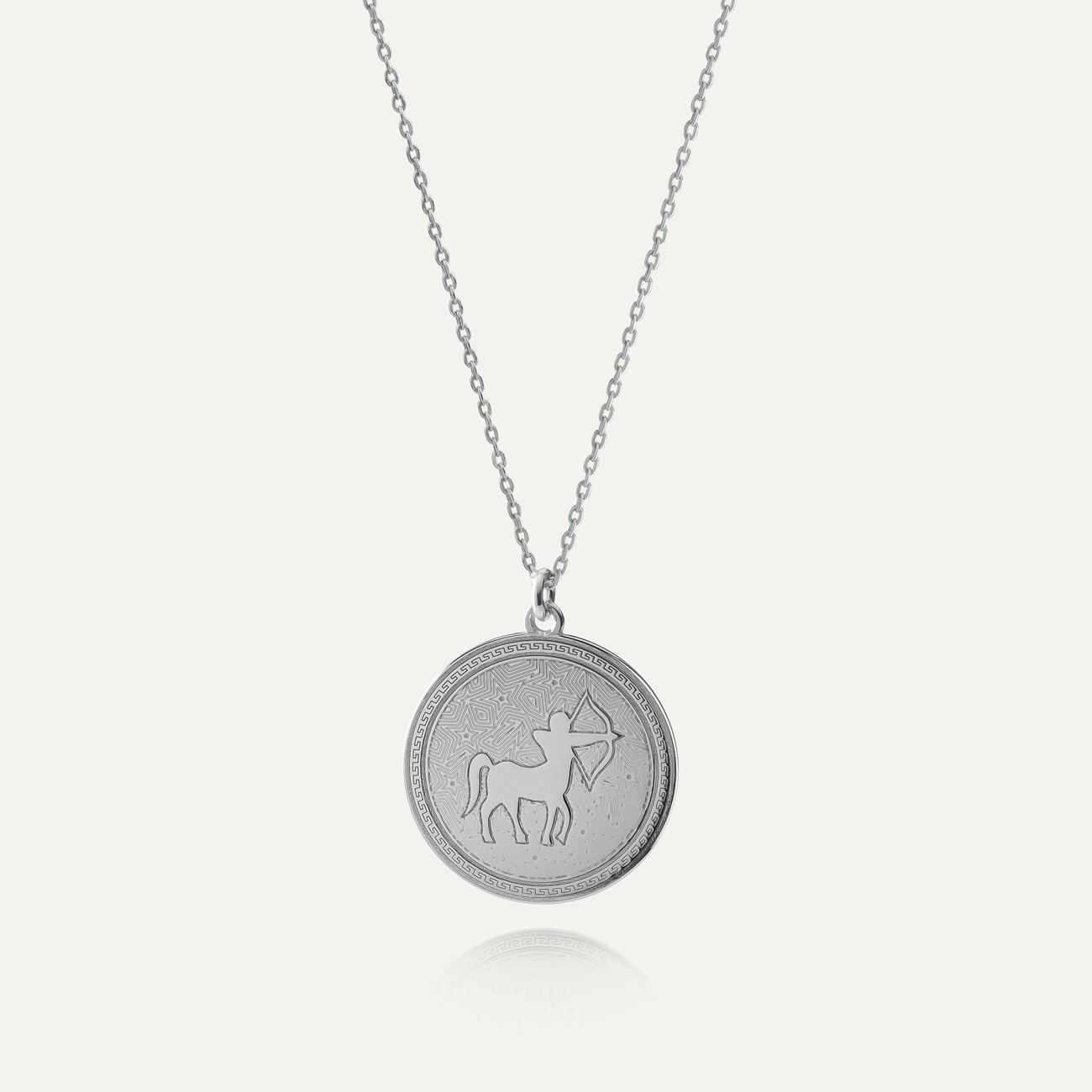 LIBRA zodiac sign necklace silver 925