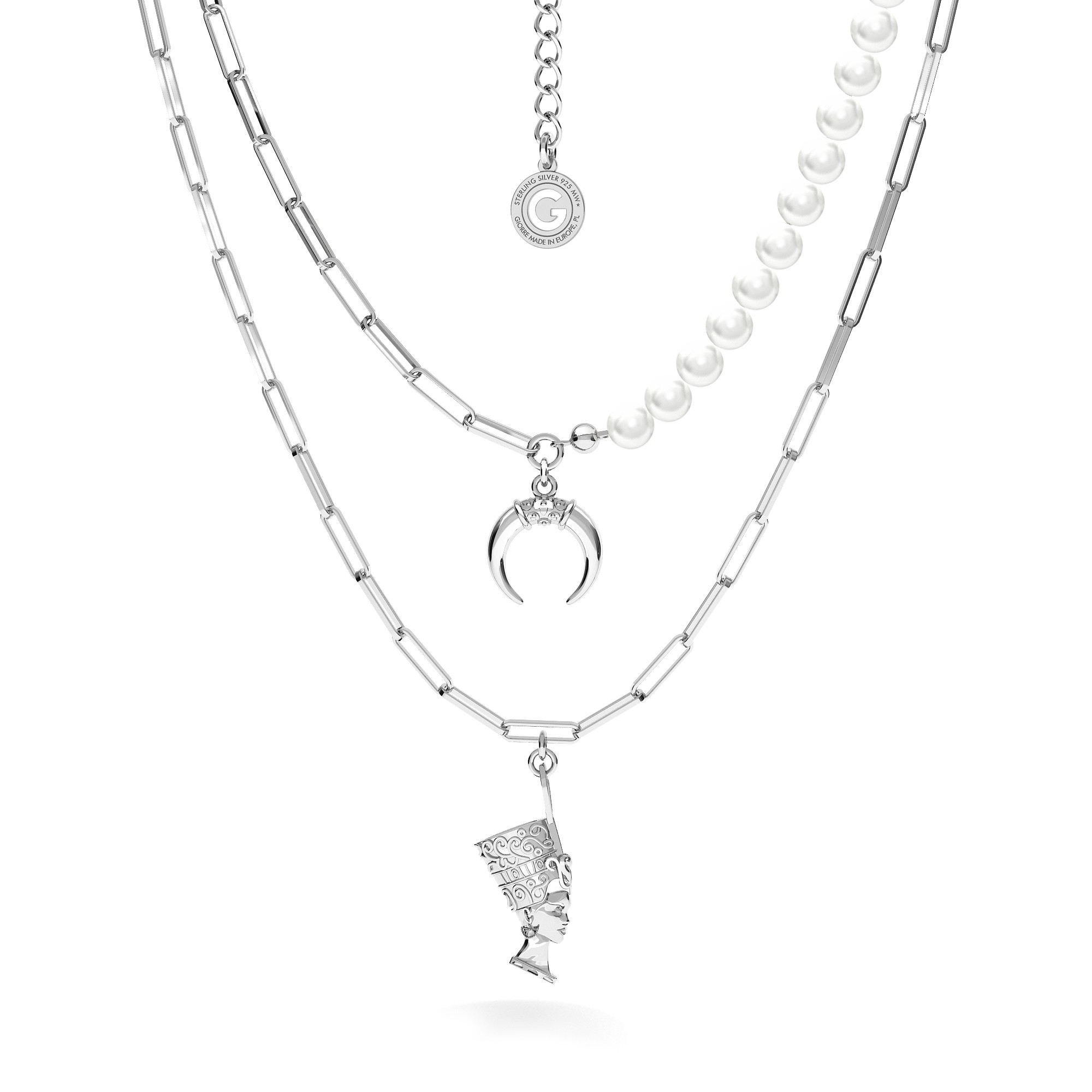 Stingray necklace, T°ra'vel'' , Silver 925