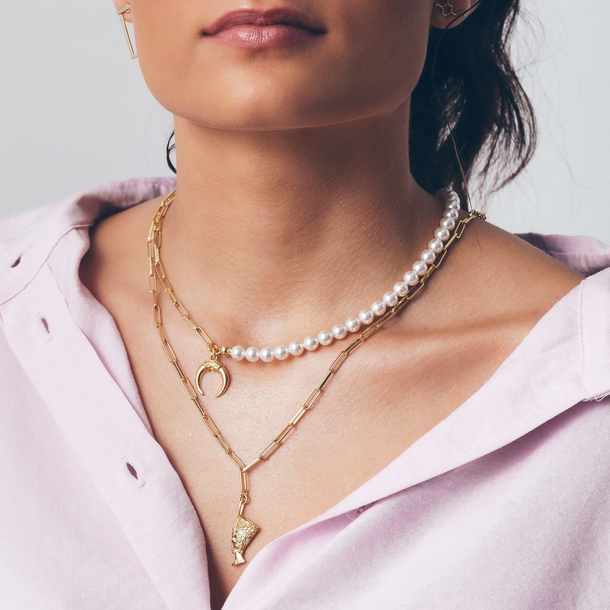 Stingray necklace, T°ra'vel'' , Silver 925