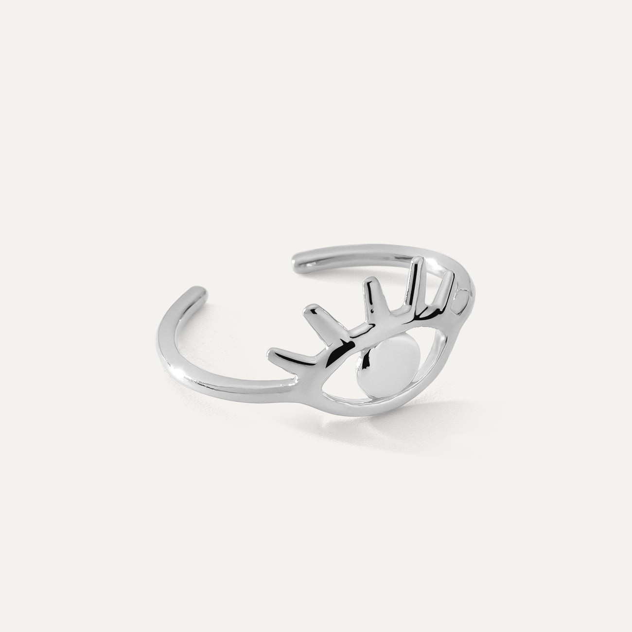Signet with your letter, sterling silver 925