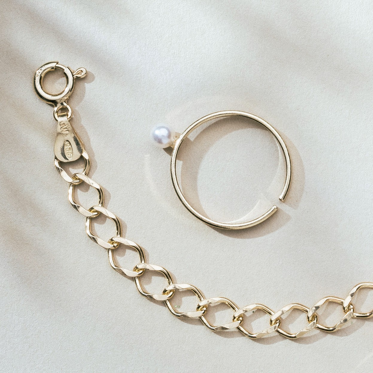 Srebrny pierścionek z perełką 4mm My RING™ 925