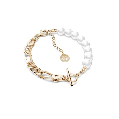 Pearls bracelet charms base T°ra'vel'' , Silver 925