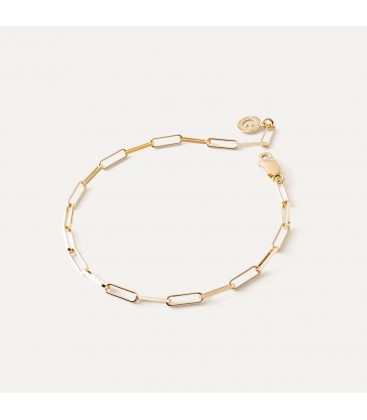 Silver bracelet - charms base