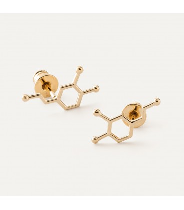 Dopamine earrings, Silver 925