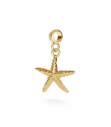 Starfish charms pendant beads sterling silver 925