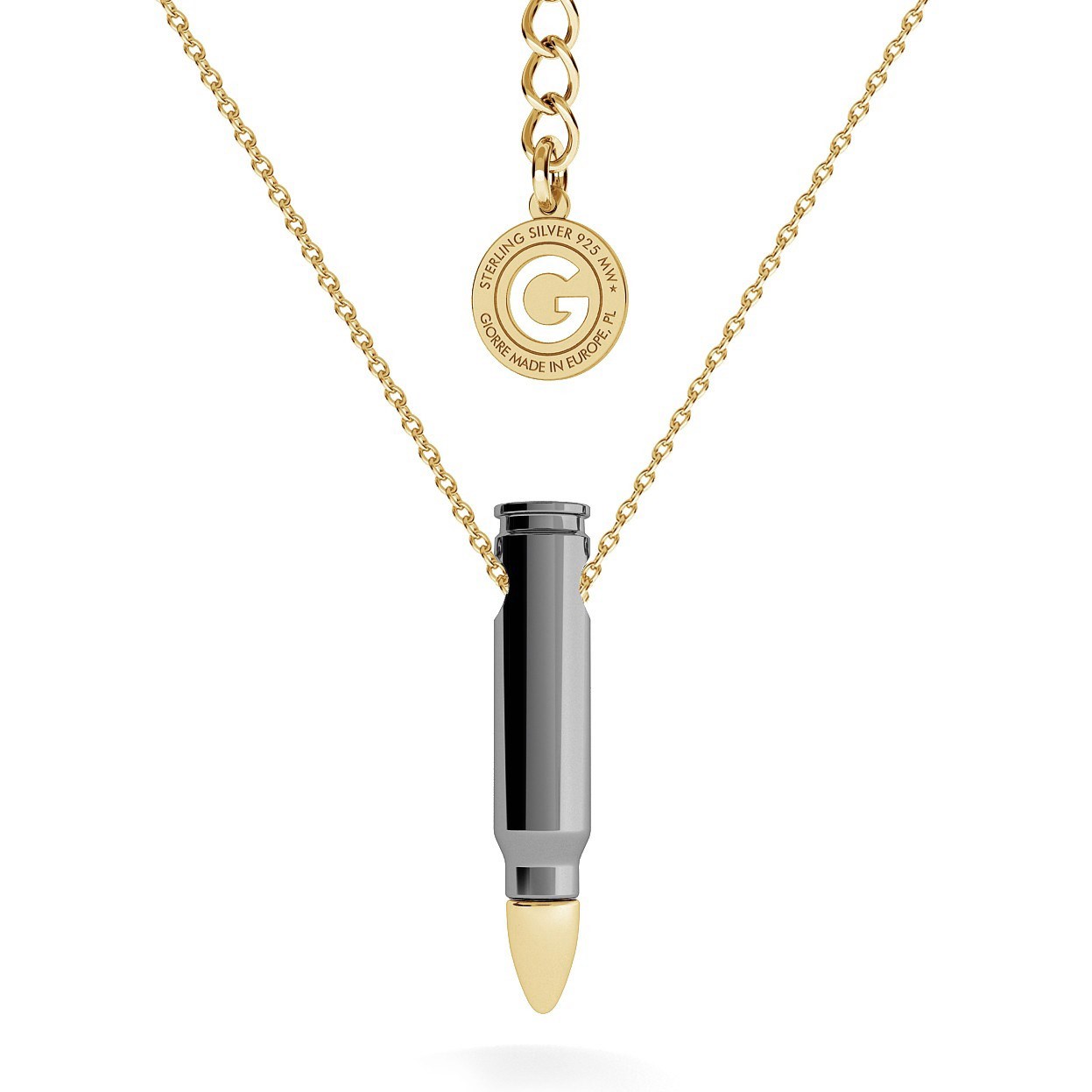 NECKLACE WITH BULLET