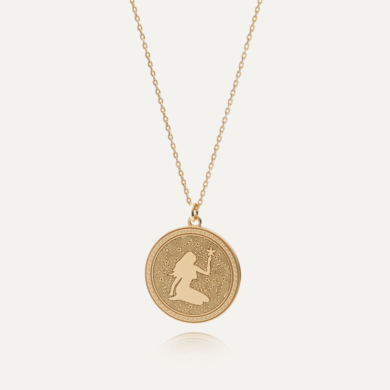 LION zodiac sign necklace silver 925