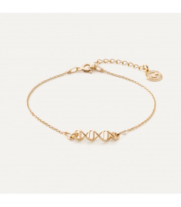 DNA bracelet, 925 silver