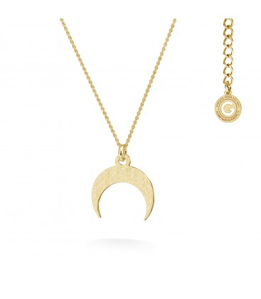 Moon necklace sterling silver 925