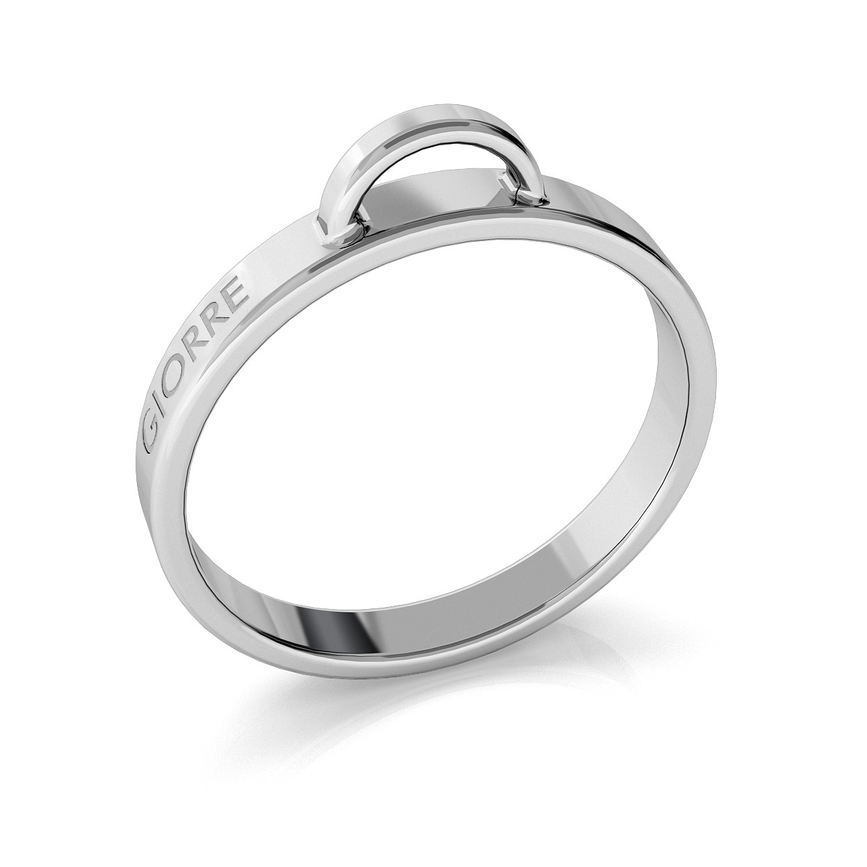 RING FOR CHARM, STERLING SILVER (925) RHODIUM OR GOLD PLATED