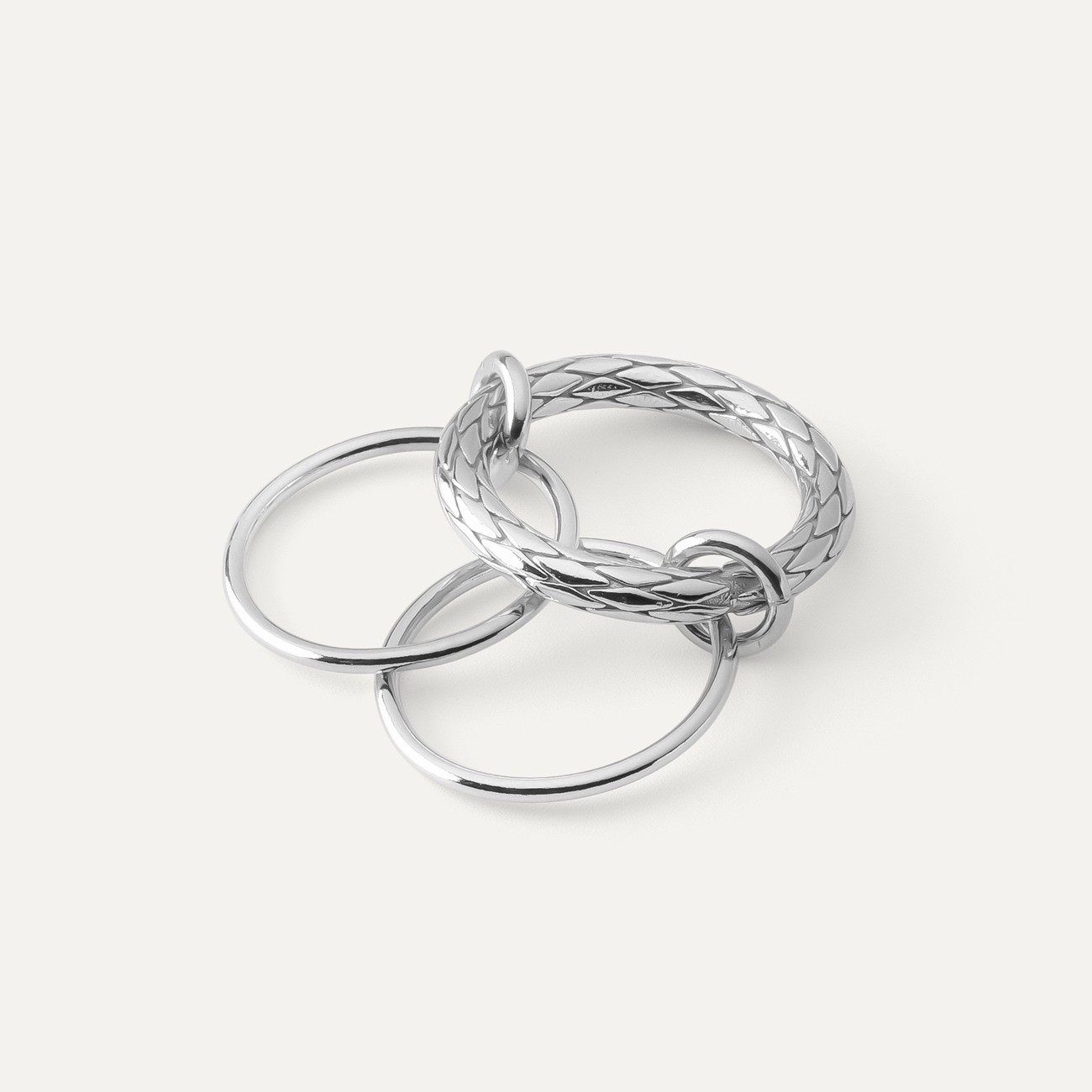 Oval ring, sterling silver 925, XENIA x GIORRE