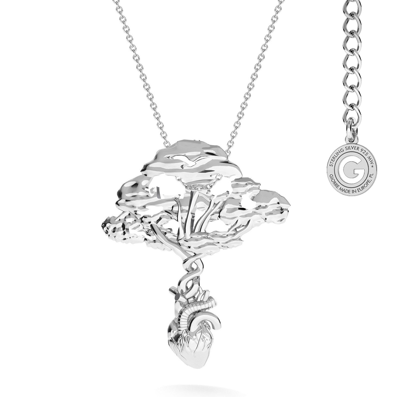 T°ra'vel'' Necklace - Tree, silver 925