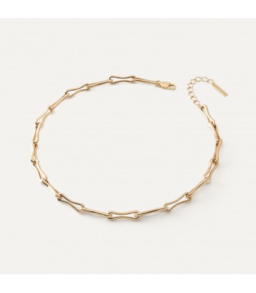 Oblong links necklace - XENIA x GIORRE, silver 925