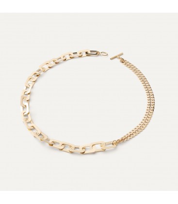 Thick link necklace - XENIA x GIORRE, silver 925