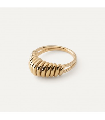 Braided ring - XENIA x GIORRE, sterling silver 925