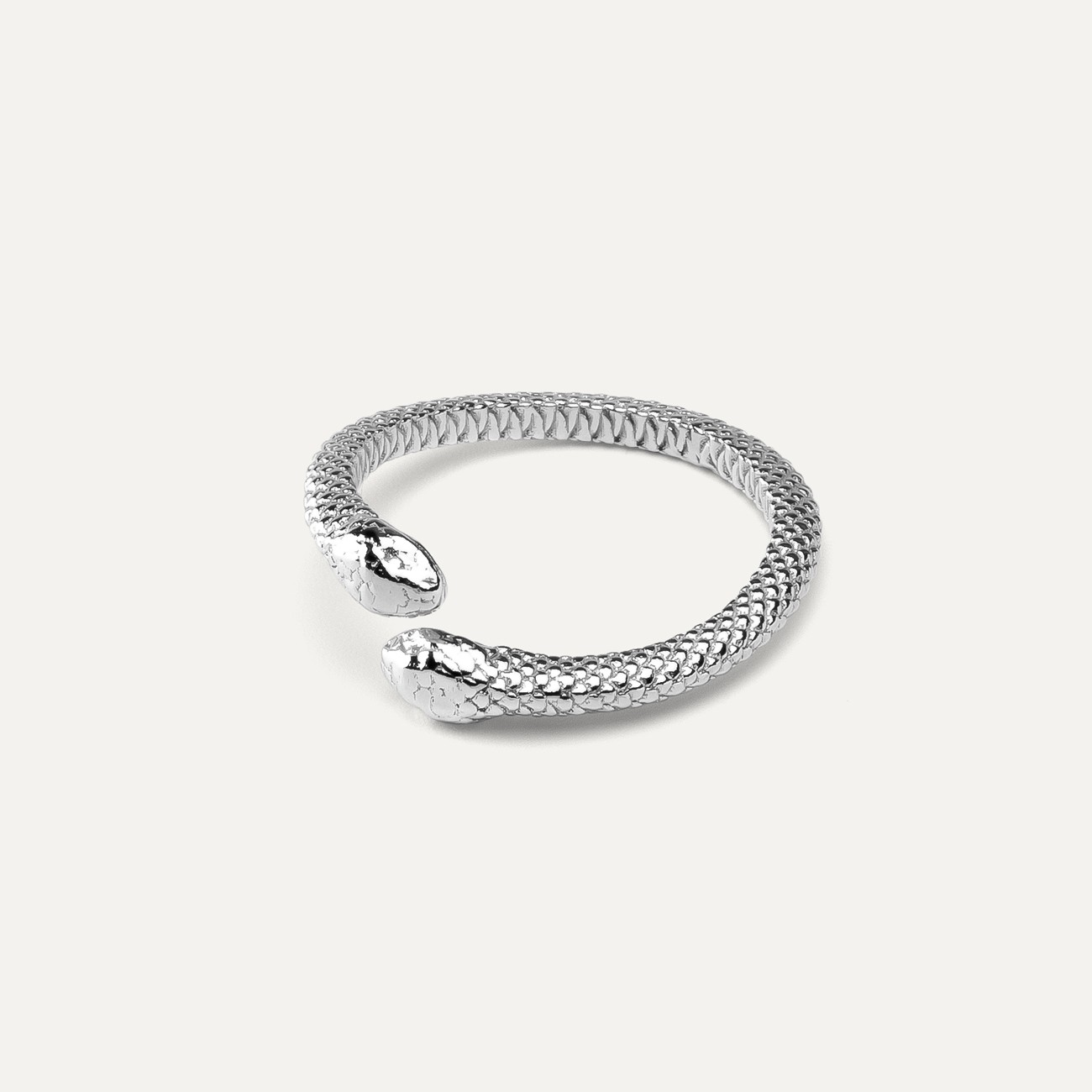 Snake ring, sterling silver 925