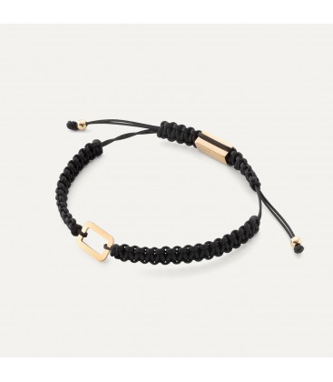 Single link cord bracelet