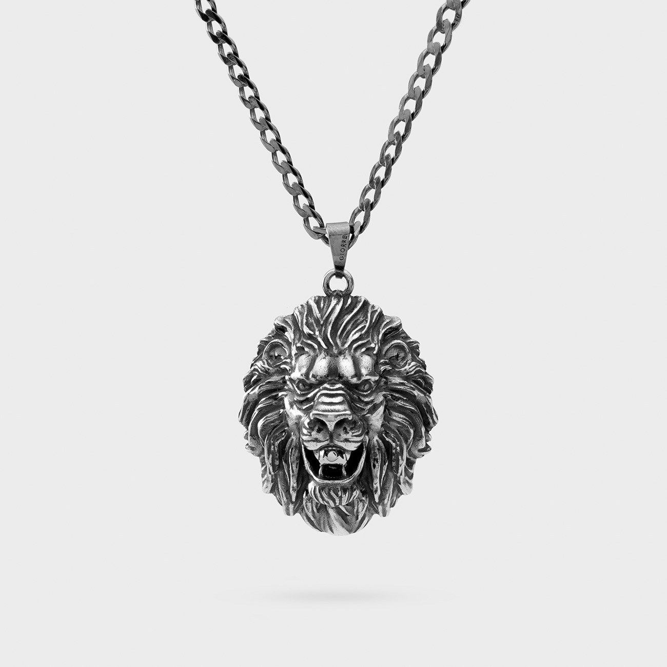 Löwenkette, silber 925