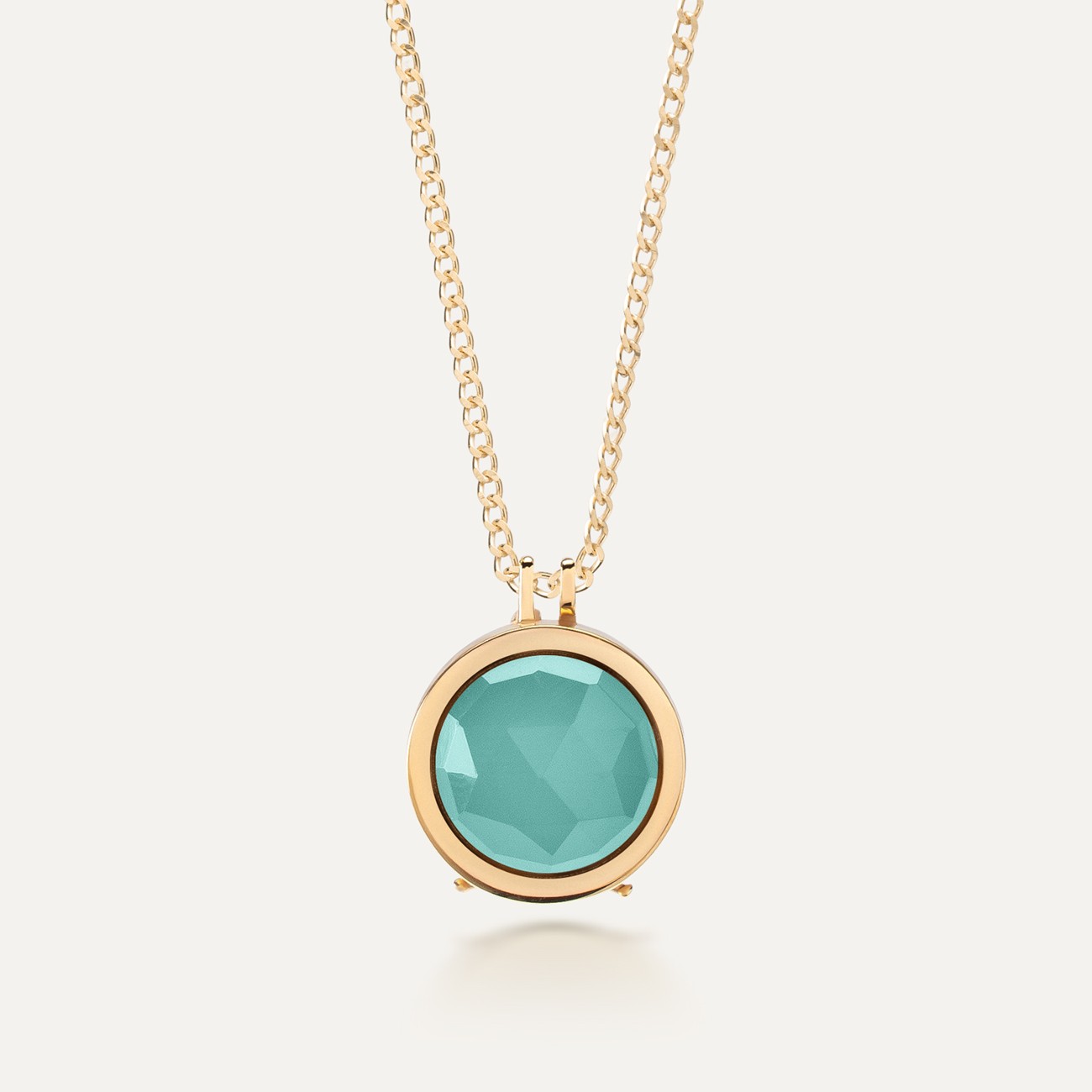 Locket pendant necklace, engraved & foto, turquoise natural stone, sterling silver 925