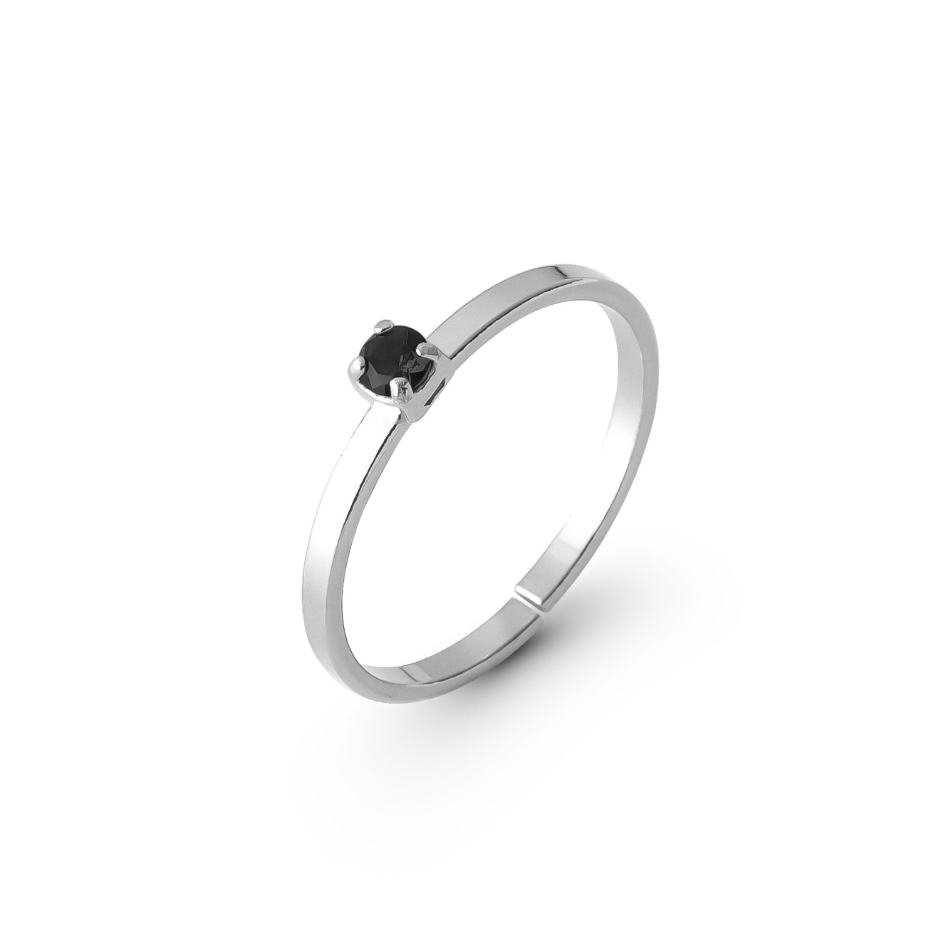 Srebrny pierścionek z diamentem 3mm My RING™ 925
