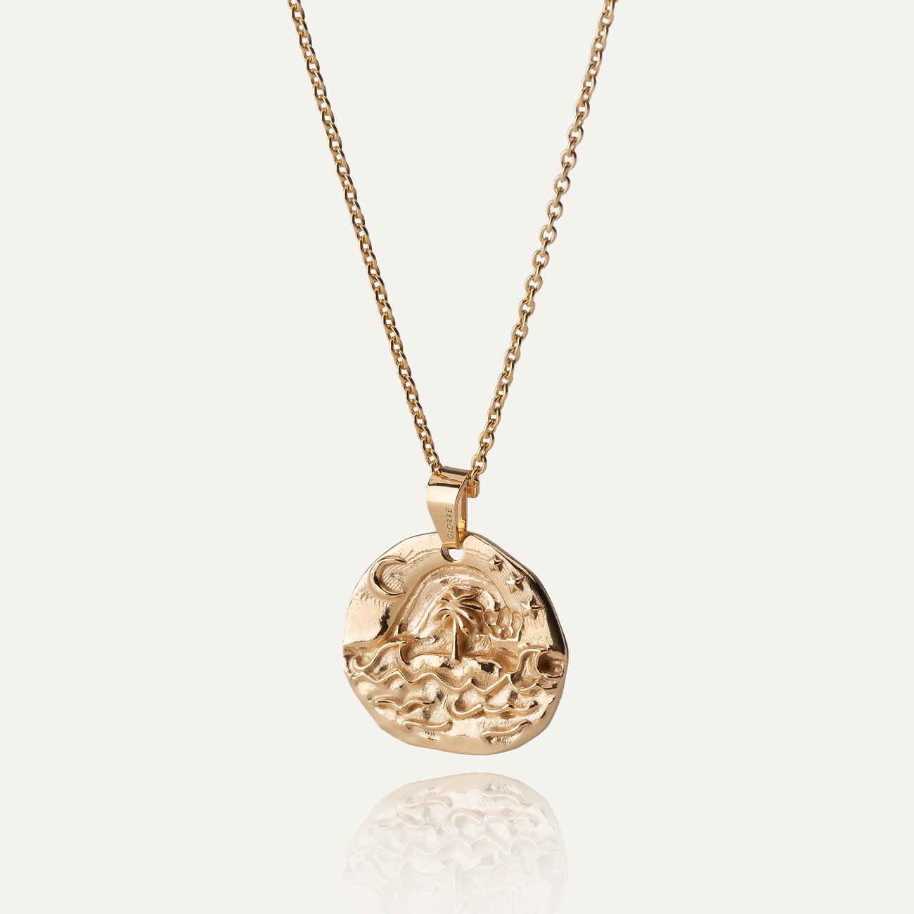 Sea talisman necklace, sterling silver 925