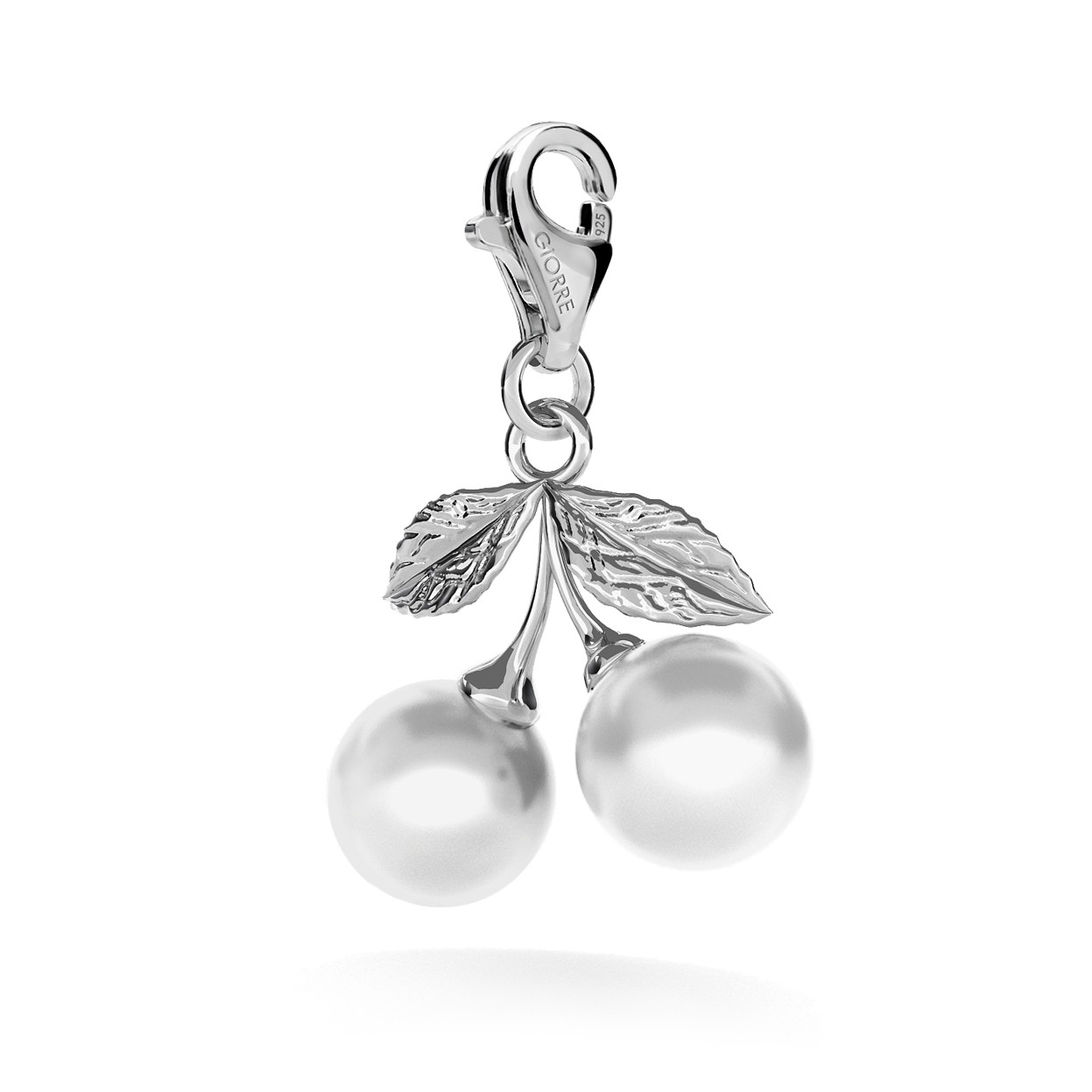 CHARM 33, CHERRY, SILVER 925, RHODIUM OR GOLD PLATED