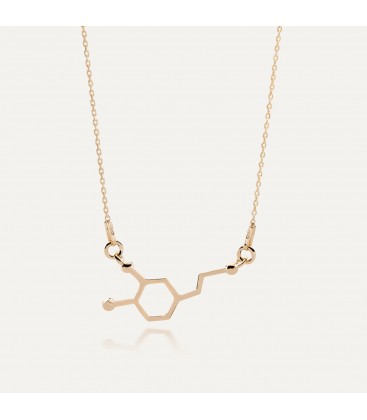Dopamine necklace chemical formula