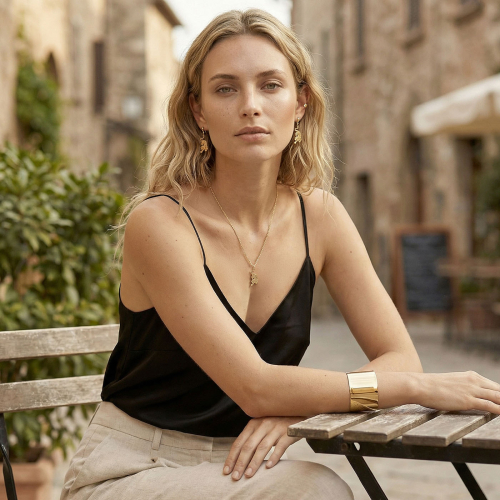 srebrna biżuteria na lato