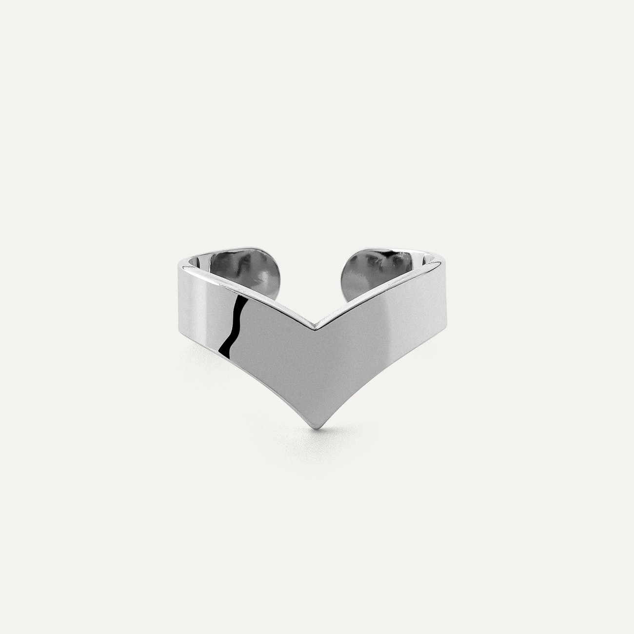 Silver toe ring sterling silver 925 platinum plated