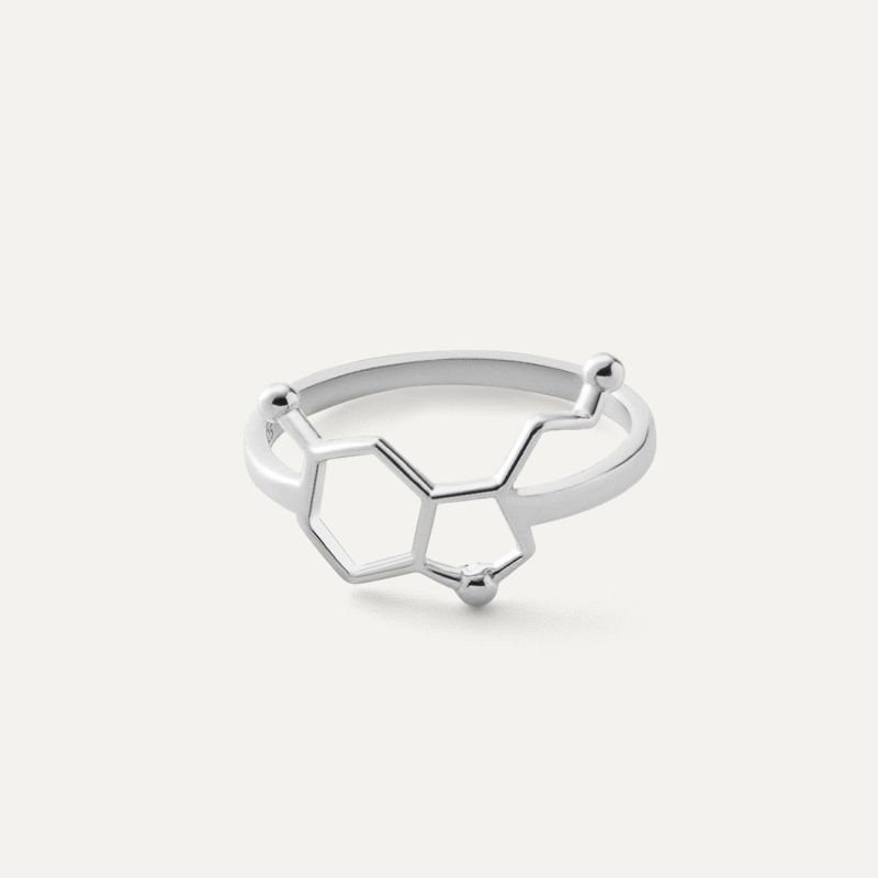 Serotonin Ring, 925er Silber