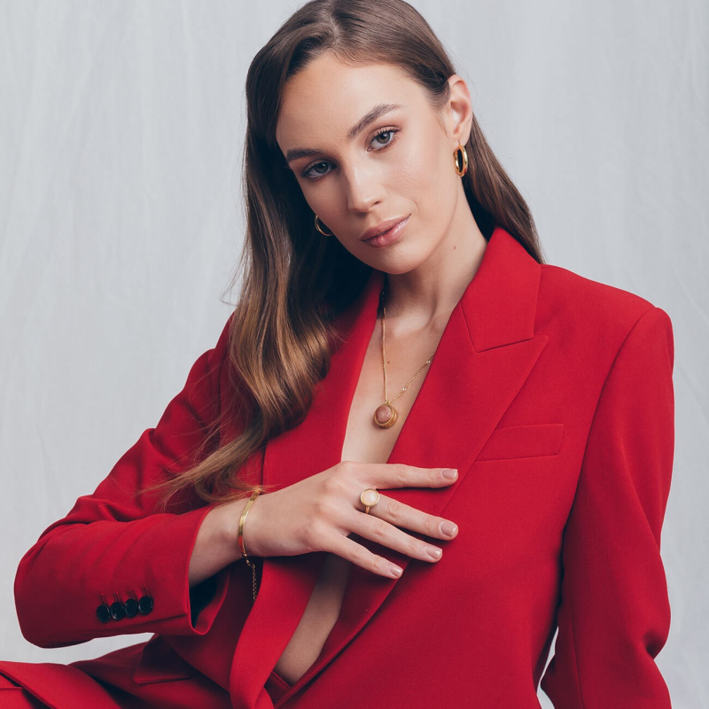 Locket pendant necklace, engraved & foto - moonstone, silver 925                                    