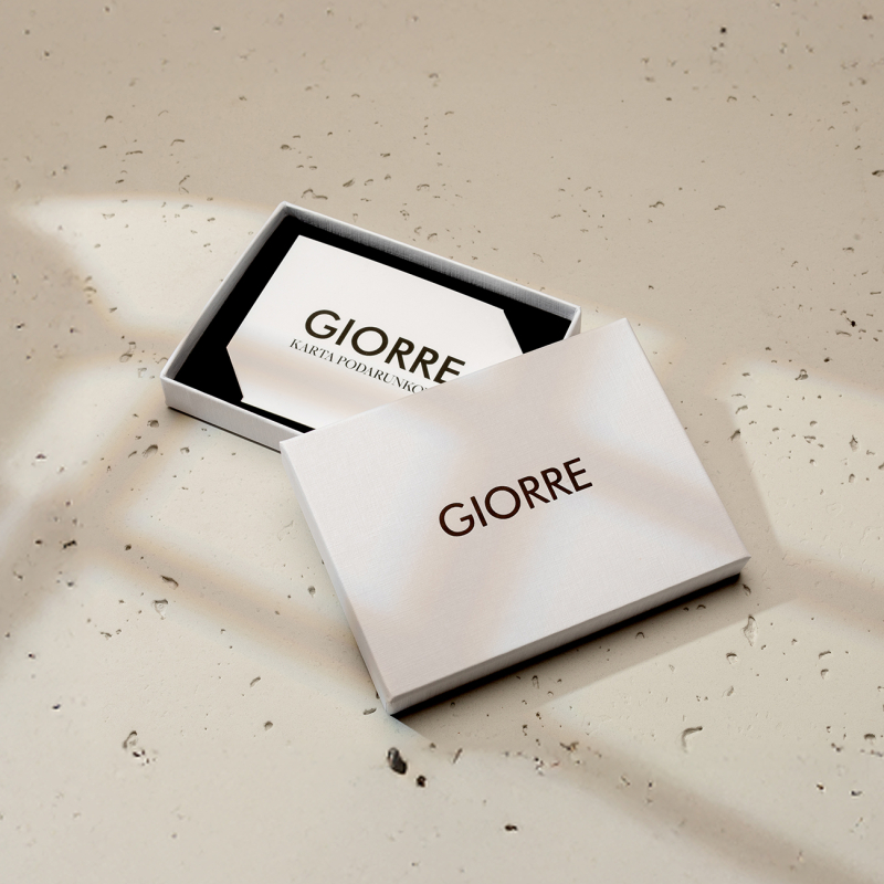 Bon upominkowy GIORRE                                                    