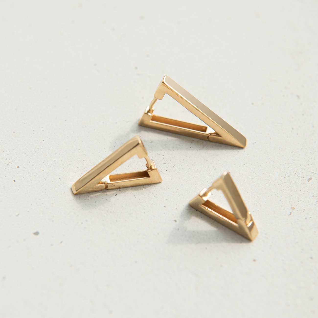 Triangle earrings