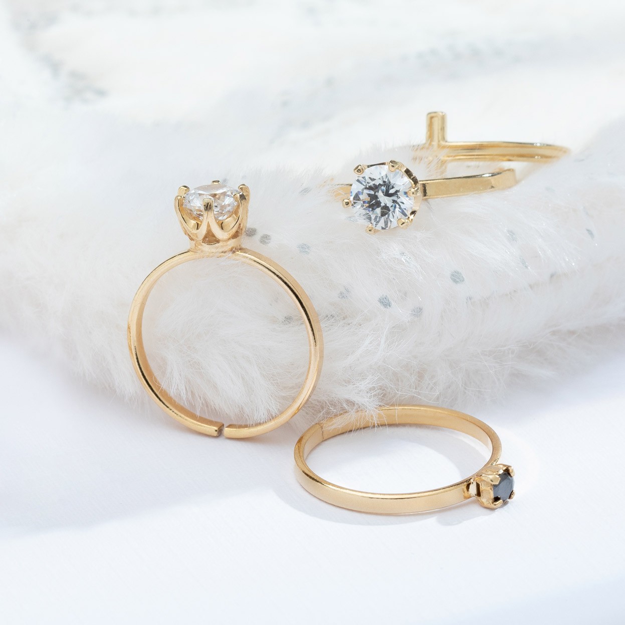 Ringe 2025 goldring mit zirkonia