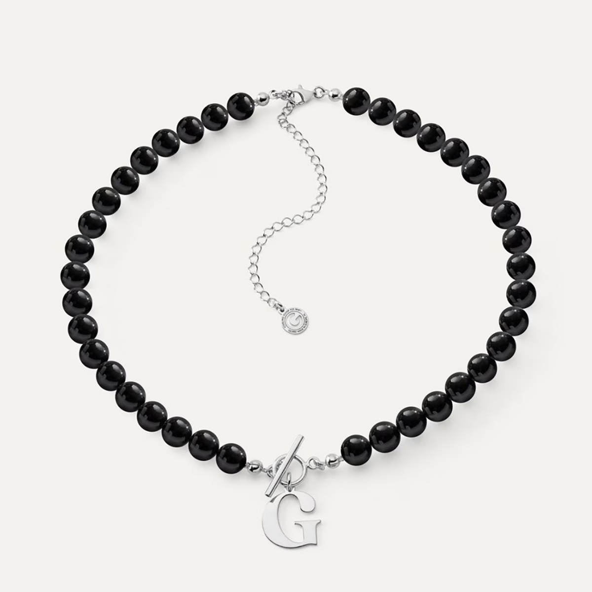 schwarzer Perlenschmuck