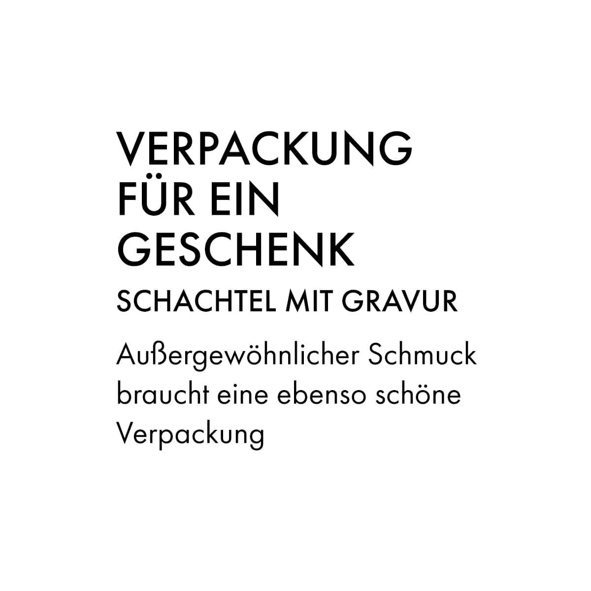 Geschenkverpackungen