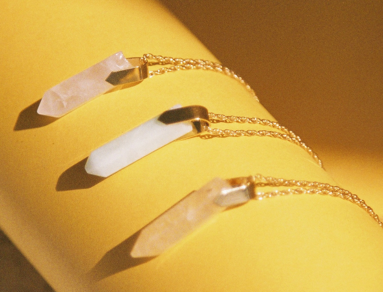 Icicle necklace