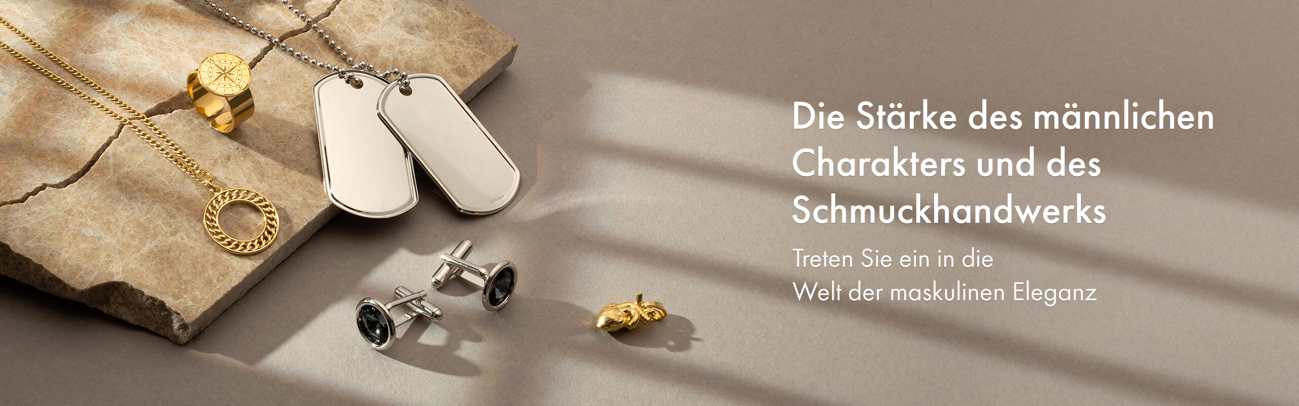 Giorre Herrenschmuck – Stärke des Charakters und Juwelierskunst