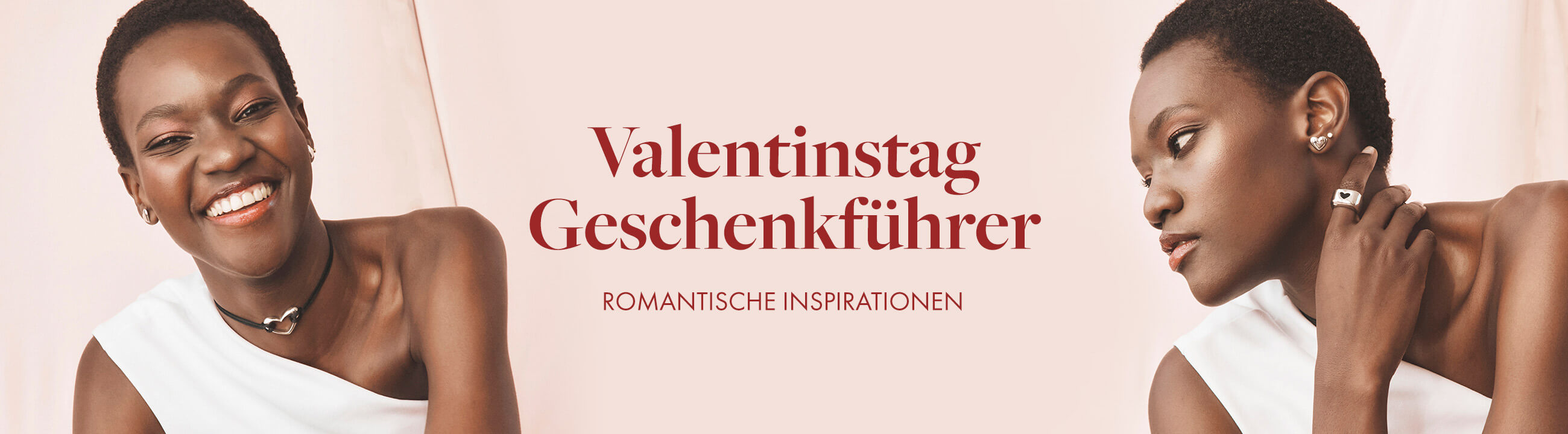 Schmuck für den Valentinstag